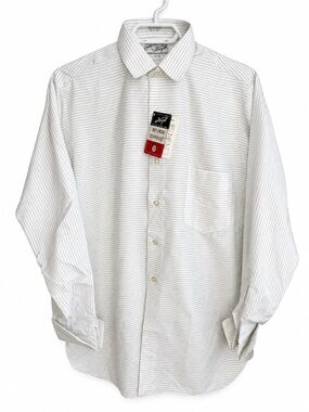Vintage NOS 1950’s Forsyth Stardust Mid Century Men’s 15½-33 Shirt Mad Men